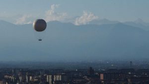 Taken from the roof of the National Cinema Museum in Torino, Italy  - Philip Bateman and Bravo Charlie