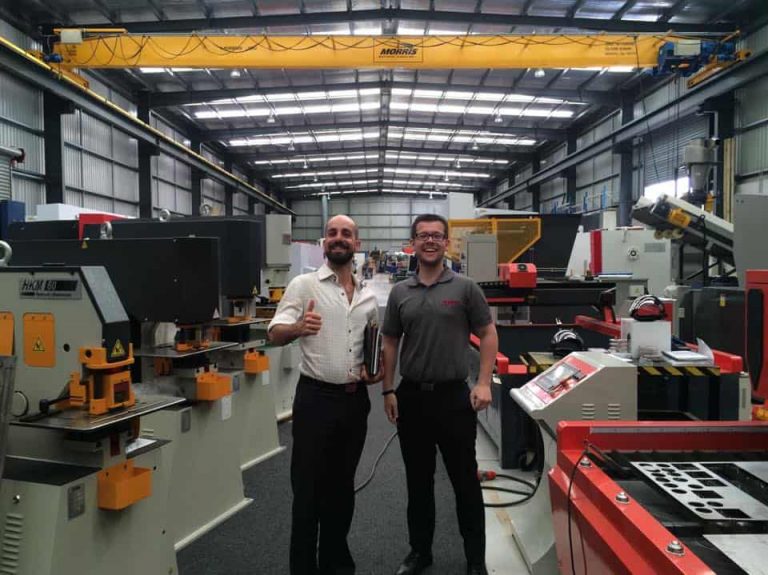 Industrial Machinery Visit - Philip Bateman and Bravo Charlie