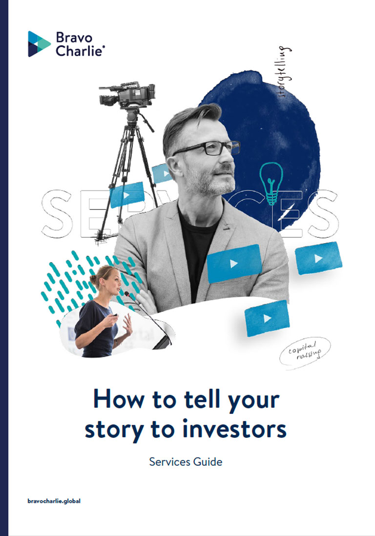 How to tell your story to investors - by Philip Bateman and Bravo Charlie