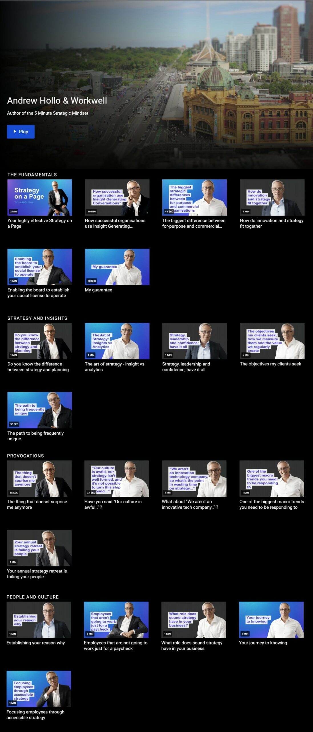 Andrew Hollo's Wistia platform AndrewHolloWistia 1